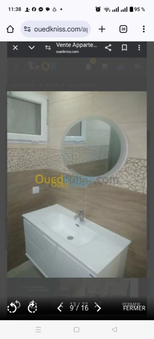 Vente Appartement F4 Alger Kouba