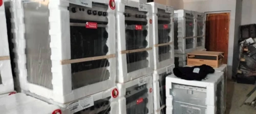 Gaziniere THOMSON 4 feux inox four ventilé catalyseur 
