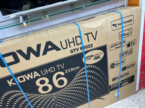 PROMO TV KIOWA 86 pouces 4K Google tv + Bluetooth 240000 da