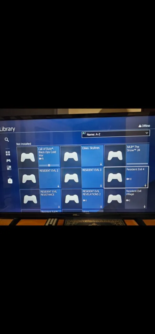 ps4 modéle 1216A version 13.50 avec mannete 500gb  (معمر بالالعاب) avec ticket de garantie