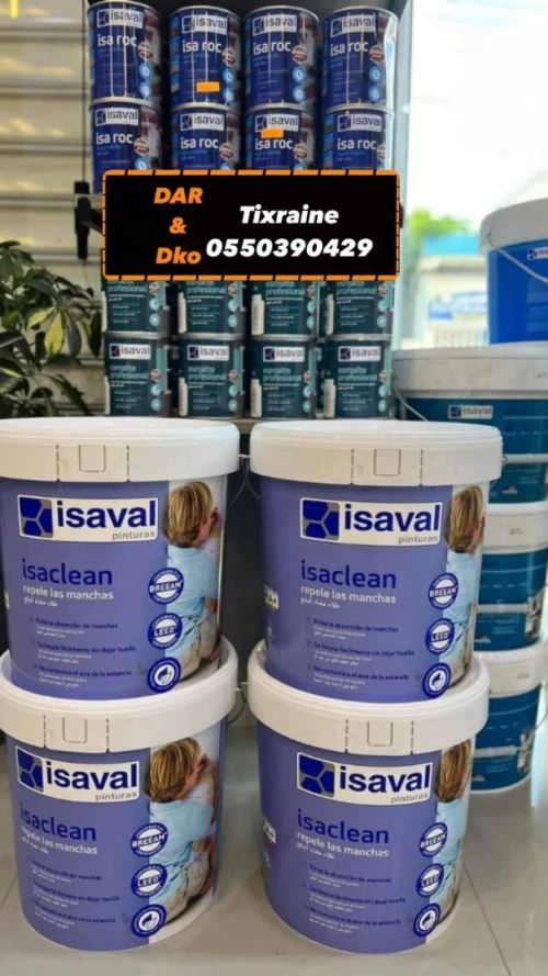Isaclean anti tache mat lessivable