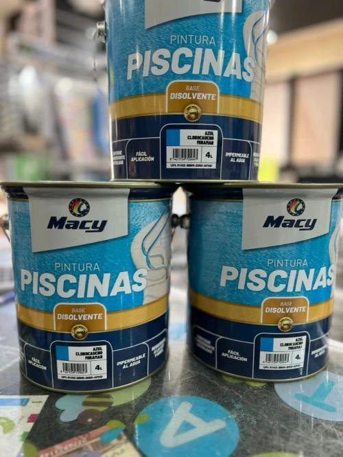 Peinture piscine macy espagnole 4l