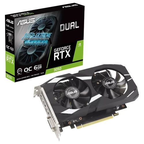 CARTE GRAPHIQUE  ASUS RTX 3050 6GB DUAL 06G