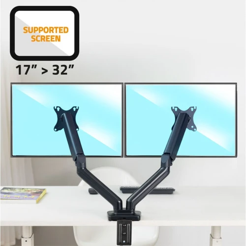 SUPPORT ECRAN VORTEX DOUBLE ECRAN VRX46-C024E