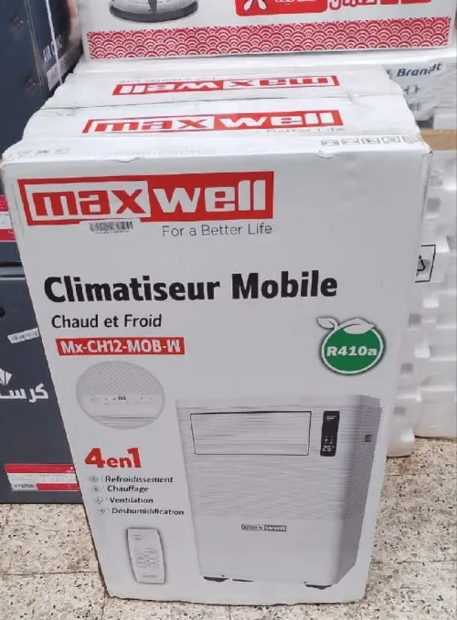 Climatiseur mobile MAXWELL 12 BTU