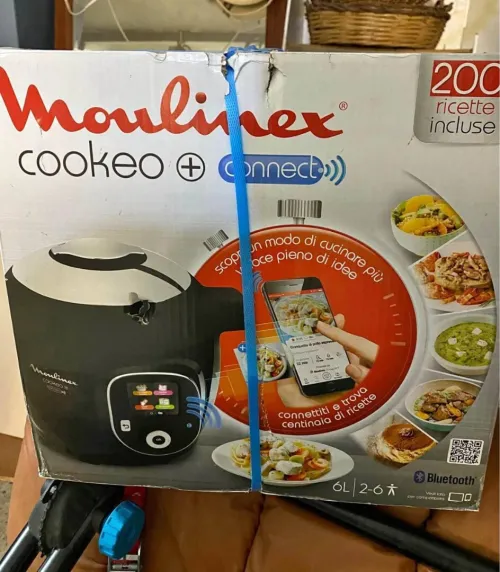Cookeo+ Connect Multicuiseur intelligent 6 programmes 