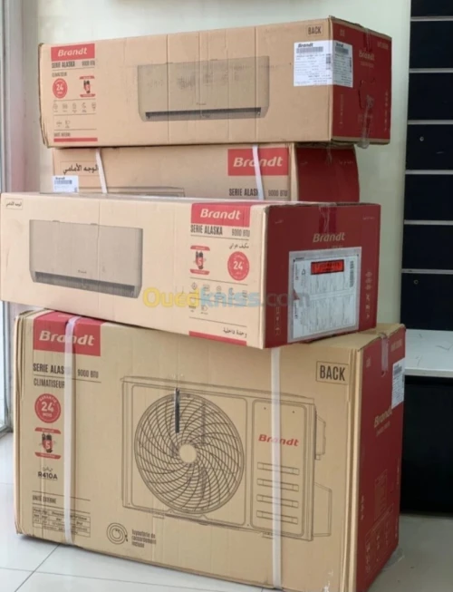 Climatiseur BRANDT tropical inverter 9000 12000 18000 et 24000 BTU