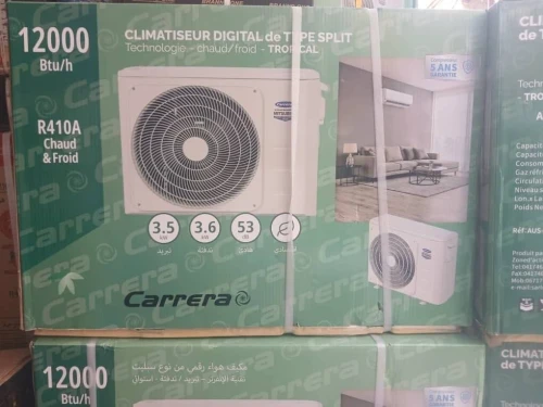 Climatiseur CARRERA 12000 BTU TROPICAL INVERTER
