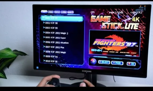  GAME STICK LITE 4K WITH 2.4G WIRELESS CONTROLLER GAMEPAD