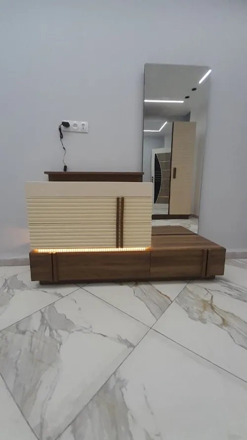 Meuble d'entrée avec led