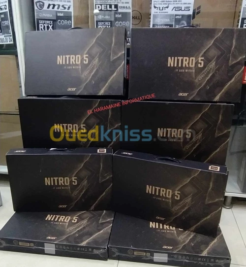 ACER NITRO 15-58  -CORE  i9-1900H 12th GENE /RTX 4060/RAM= 16 GO/SSD 1 TB/ECRAN 15.6"165HZ
