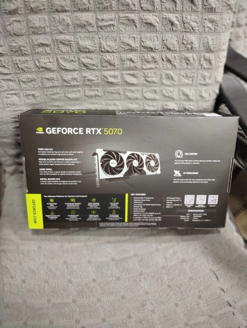 MSI GeForce RTX 5070 12GB DDR7  VENTUS 3X OC