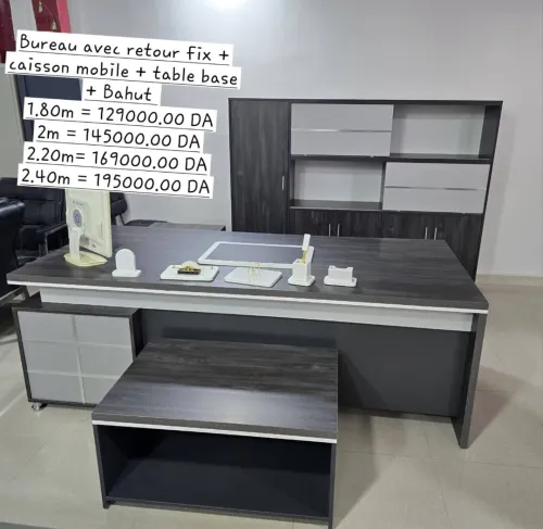 ensemble de bureau