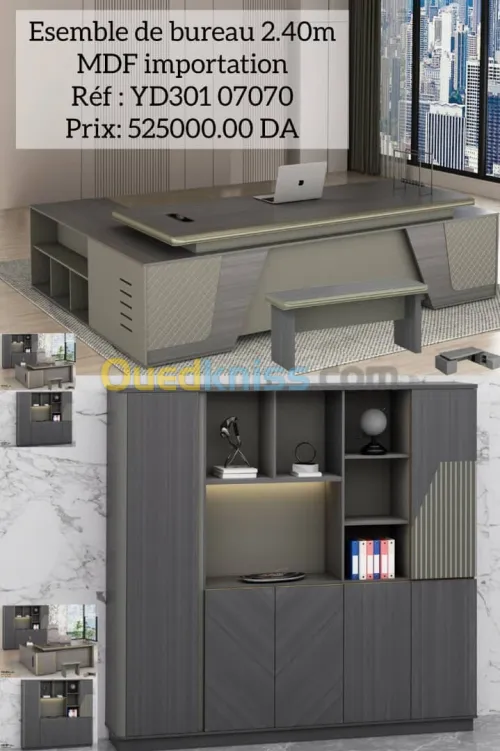 ENSEMBLE DE BUREAU 2.40 IMPORTATION
