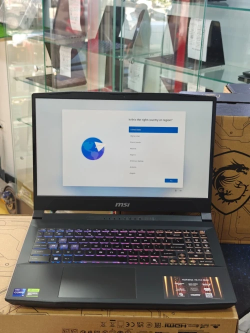 MSI KATANA 15HX B14WGK I9 14900HX 16GB 1TB SSD RTX 5060 8GB GDDR7 15,6 QHD 165Hz NEUF SOUS EMBALLAGE