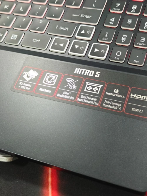 ACER NITRO 5 INTEL CORE I5 12500H 16GB 512GB SSD NVME 15,6 FULLHD IPS 165Hz NVIDIA RTX 3050 4GB