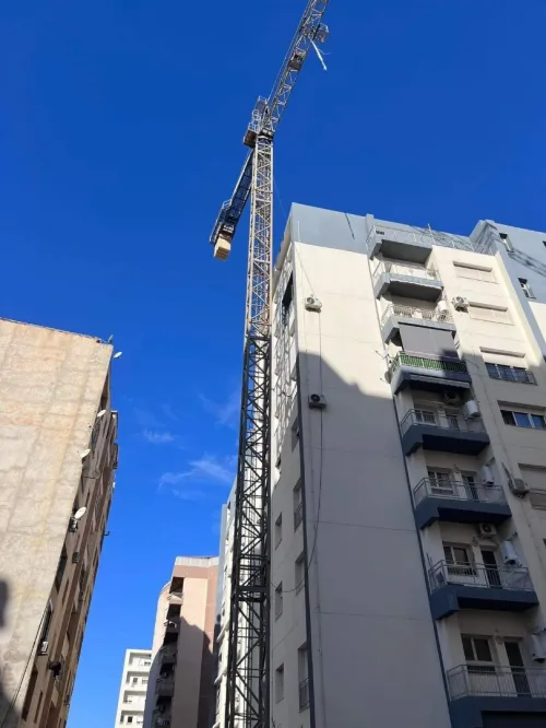 Montage démontage grue de chantier 