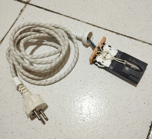 Cordon d'Alimentation pour Fer à Repasser Aquagliss / Aquaspeed / Aquaturbo / Program 8 Calor