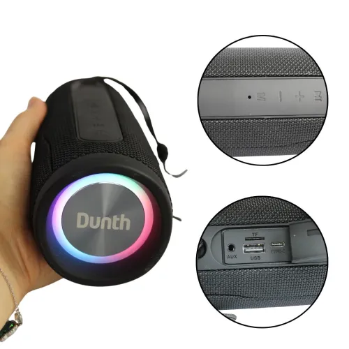 Ampli haut parleur sans fil à batterie rechargable 1200mAh, enceint bluetooth 2000W
