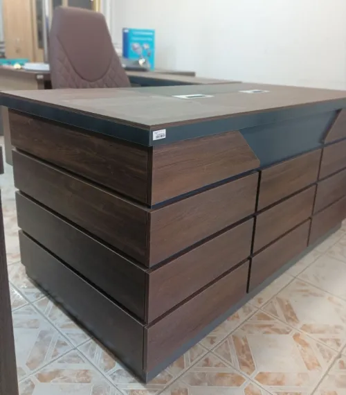 Ensemble d'importation 3pcs (Bureau + retour + caisson centralisé)