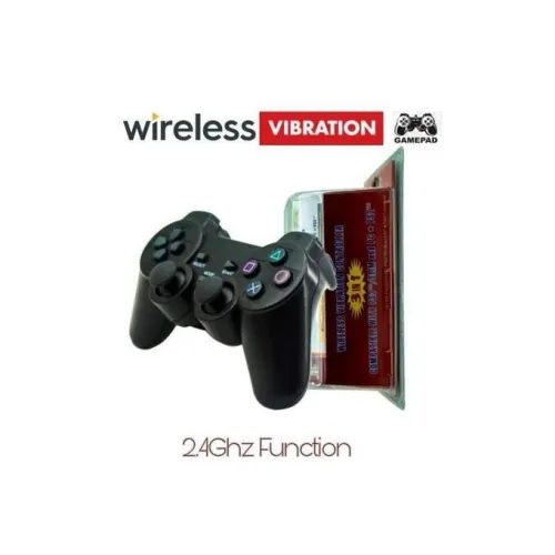 Manette de jeu sans fil 3 en 1 DUAL SHOCK (PC/PS3/PS2)