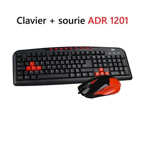 Claviers fil et sans fil - avec et sans souris