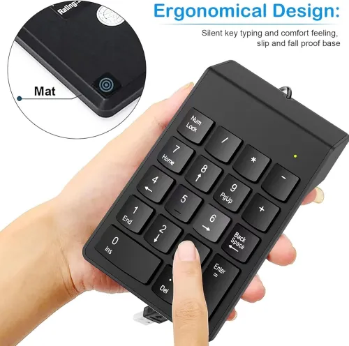 Clavier numérique USB portable