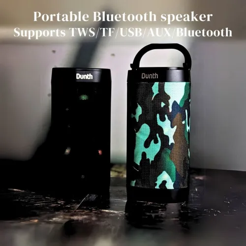 Ampli haut parleur sans fil à batterie rechargable, enceint bluetooth 2000W DUNTH DU-SP134