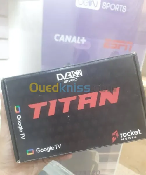 جهاز استقبال + نفس الوقت تيفي بوكس ! Nouveaux Box Google tv + Satellite 