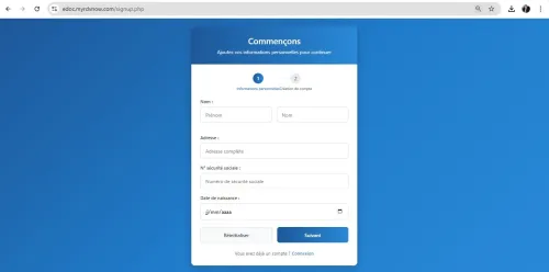 Création de site / Application web.