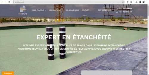 Création de site / Application web.