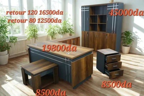 ensemble de bureau