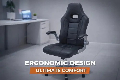 CHAISE AVEC REPOSE TETE ERGONOMIQUE