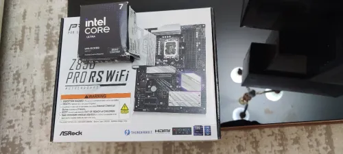 Z890 asrock pro rs wifi + cpu ultra 7 265kf