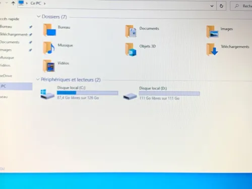 LENOVO THINKPAD X 270 / I5 6EME / 8G / 256 SSD /12 batterie double capacité