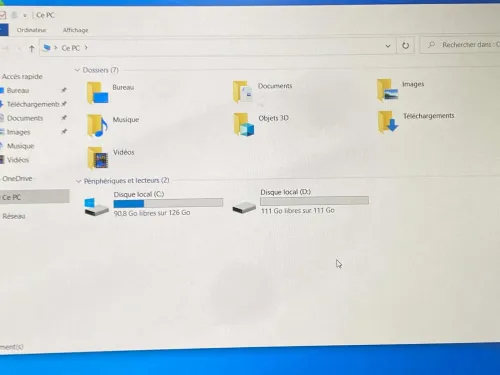 LENOVO IP 330S / INTEL I5 8EME / 8 G / 256 NVME / 15.6 FHD