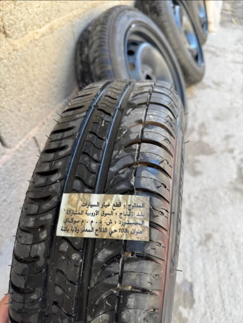 4 roue (gent +pneu) michelin 155/65R14