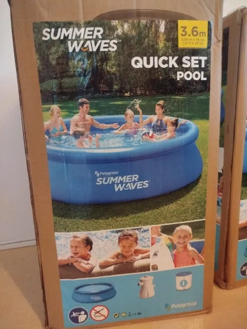 Piscines Summer wave 3.6m neufs sous emballages ramène de France