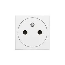 Prise électrique 2P+T F/B SFC - Blanc - Norme EUR