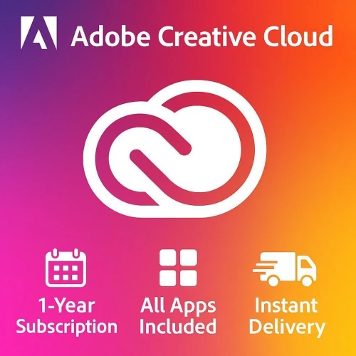 Adobe Creative Cloud All Apps 1TB Cloud + 4000 Crédits IA / Mois | Original