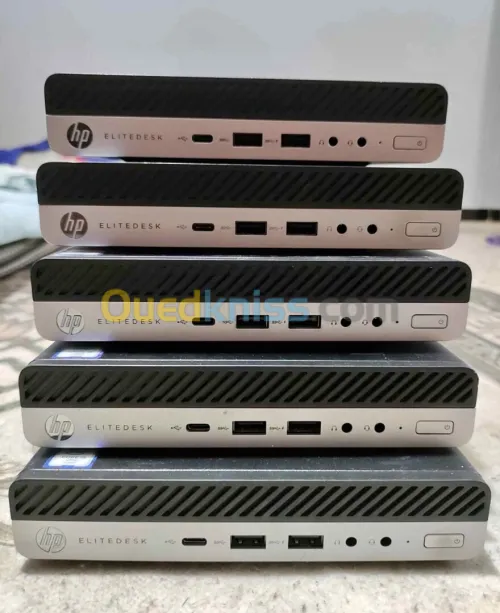 Unité centrale mini pc HP G3 i5 6em 8 GB 256 GB RAM avec chargeur 