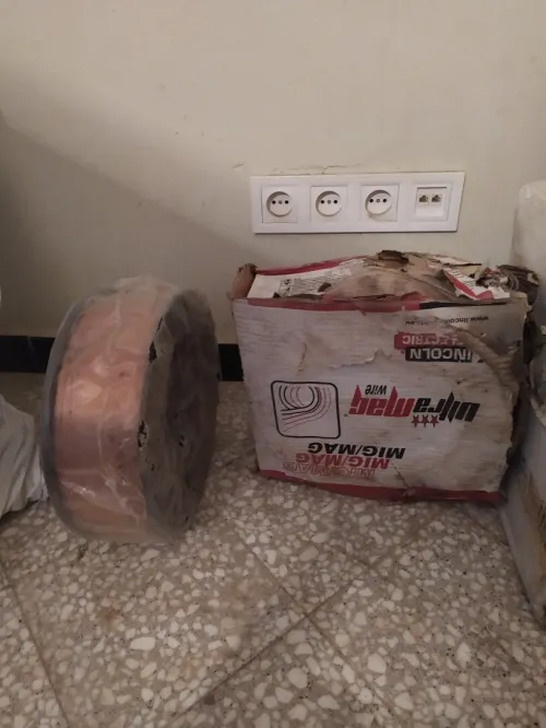 pALANGRE,  FIL POUR POSTE À SOUDER MIG MAG. 