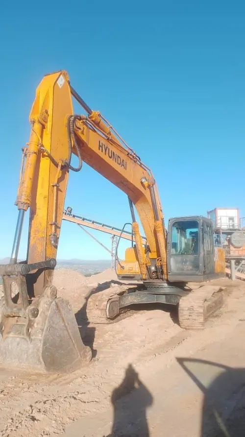 Hyundai 250lc7 Poclain pelle hydraulique 2009