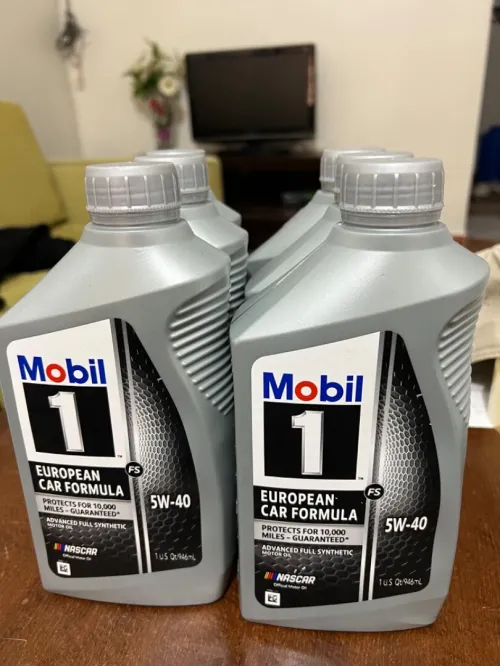 Huile moteur 5w40 Mobil 1 ( américain)
