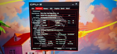 Pc gaming B 550M. ryzen 7 5700g 32 ram. Rx 6800xt. MWE bronze 750 v3. Ecran Mag 242F