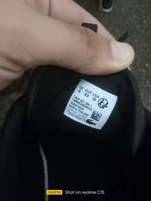 Basket Lacoste original pointure 43 