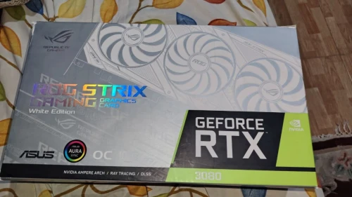 Rtx 3080 Rogstrix White edition 