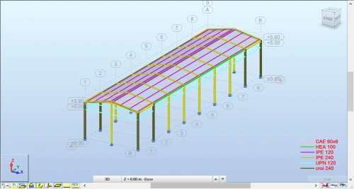 ETUDE CONCEPTION ET REALISATION DE TOUT TYPE DE LA CONSTRUCTION METALLIQUE