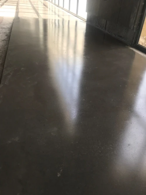 Béton poli