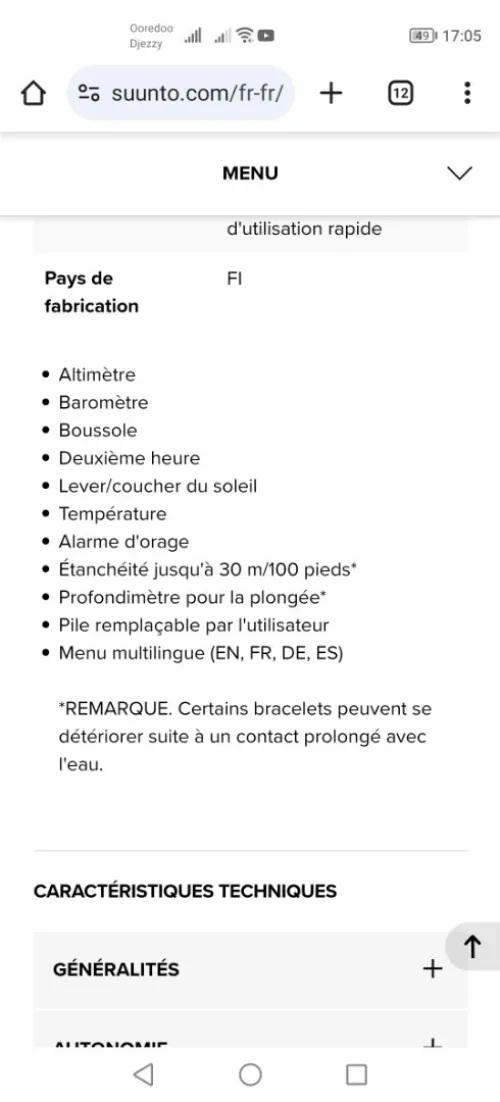 Suunto essential 